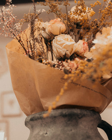 Bouquet DRY MARTINI: fleurs séchées