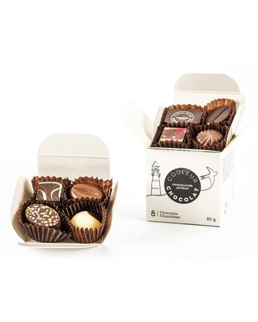 Boîte de chocolats (Couleur Chocolat)