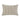 Coussin en lin à fines rayures naturel