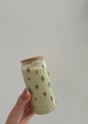 Tumbler en verre Tulipe