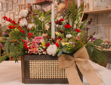 Centre de table de Noël