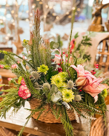 Arrangement de fleurs fraiches