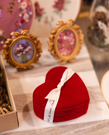 Coffret velour chocolats (6 morceaux)